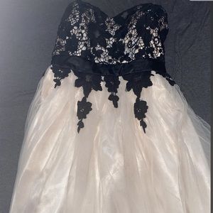 Strapless Formal Dress